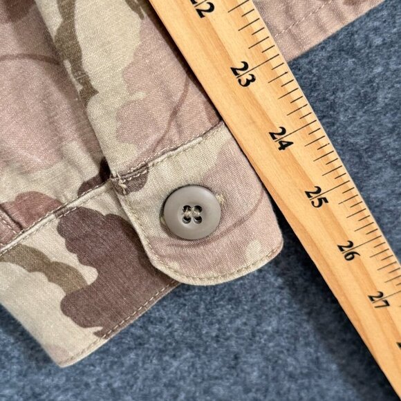 3Sixteen Mens Fatigue Overshirt Tan Mitchell Camo Floral Fall Hunting Sz Medium - Picture 9 of 10